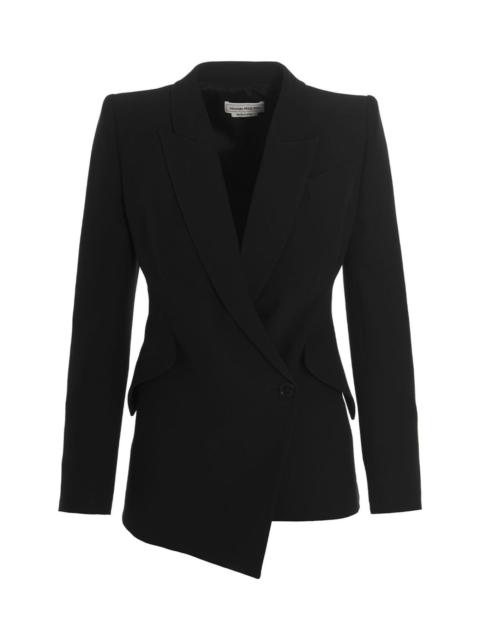 Alexander McQueen Crepe Blazer