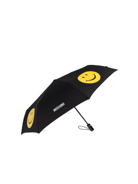 Moschino smiley face-print umbrella