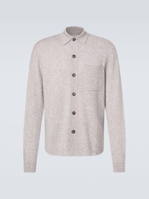 Allude Cotton and cashmere overshirt