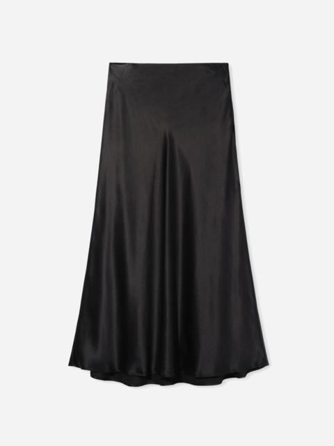 CO Bias Cut Slip Skirt in Silk