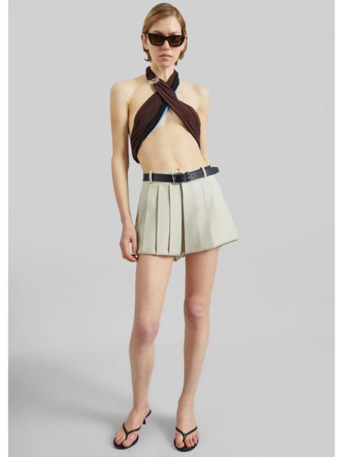 COPERNI Coperni Multi Pleats Shorts - Beige