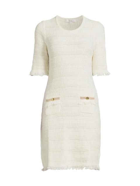 Lilly Pulitzer Women's Beckington Sweater Dress - Coconut Metallic Marl