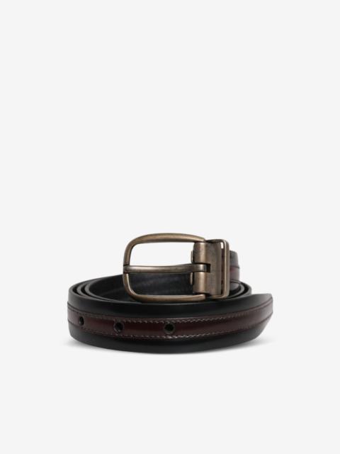 Dolce & Gabbana leather belt