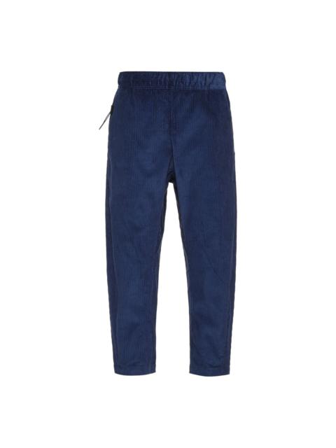 Nike Men's Nike Solid Color Corduroy Cone Cropped Casual Pants/Trousers Navy Blue DO2324-410