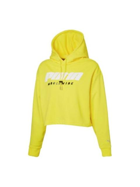 PUMA (WMNS) PUMA Alphabet Logo Yellow 579127-36