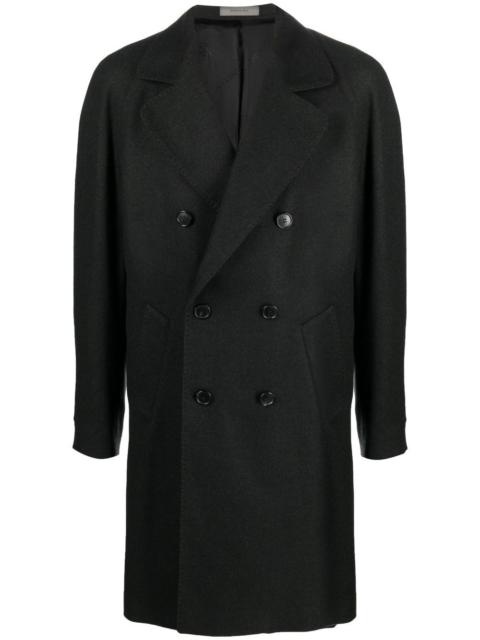 CORNELIANI double-breasted wool coat