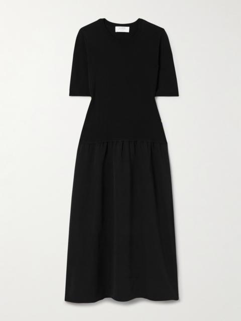 LA LIGNE Sloane Stretch-knit Midi Dress