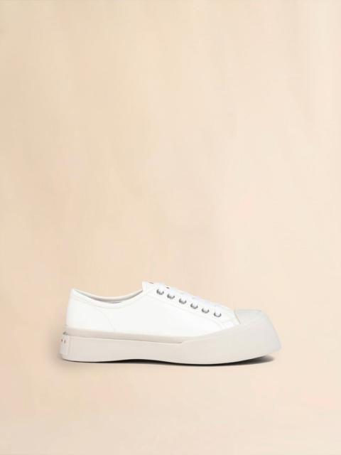 Marni WHITE NAPPA LEATHER PABLO SNEAKER