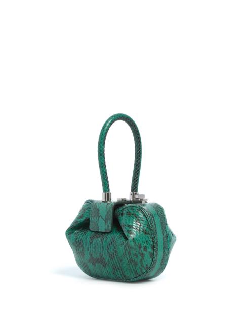GABRIELA HEARST Demi Bag in Green Snakeskin