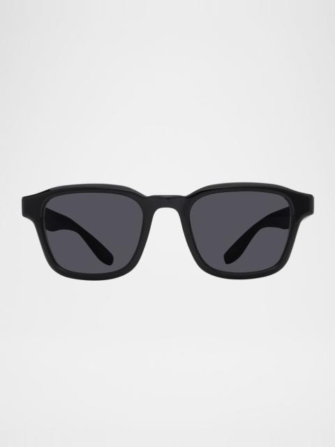 BARTON PERREIRA Men's Winton Acetate Square Sunglasses