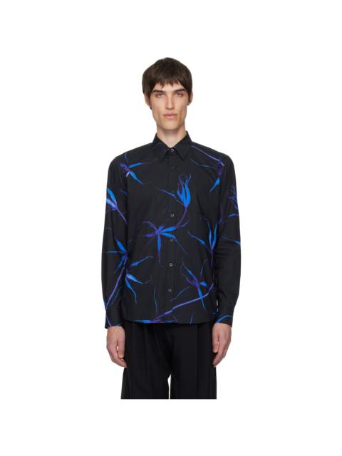 Dries Van Noten Black Cotton Shirt