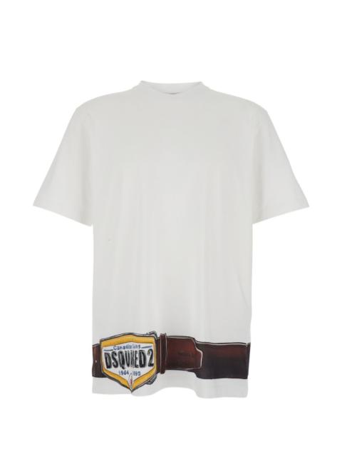 DSQUARED2 short-sleeve graphic-print T-shirt