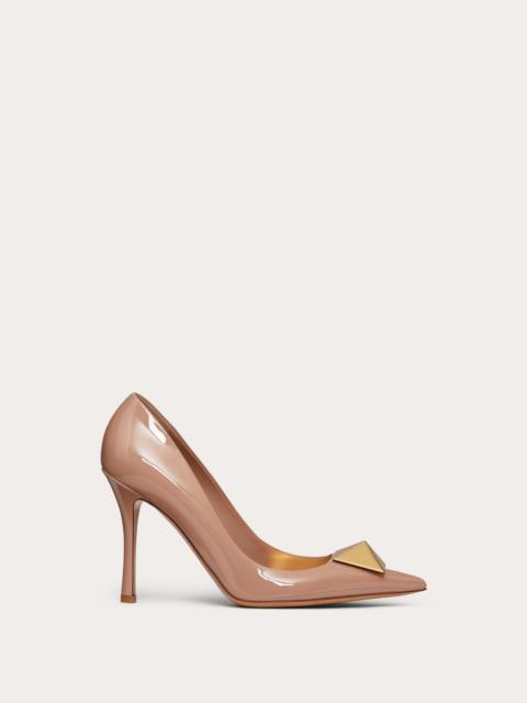 Valentino ONE STUD PATENT LEATHER PUMP 100MM