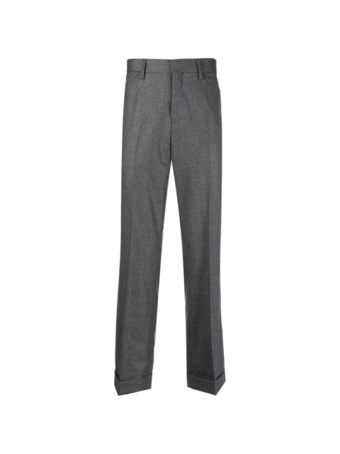 tailored cuffed trousers