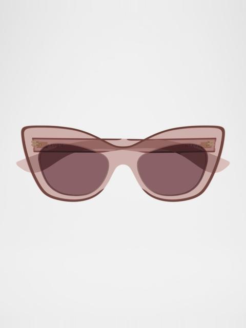 Alexander McQueen AM0516S Cat-Eye Sunglasses