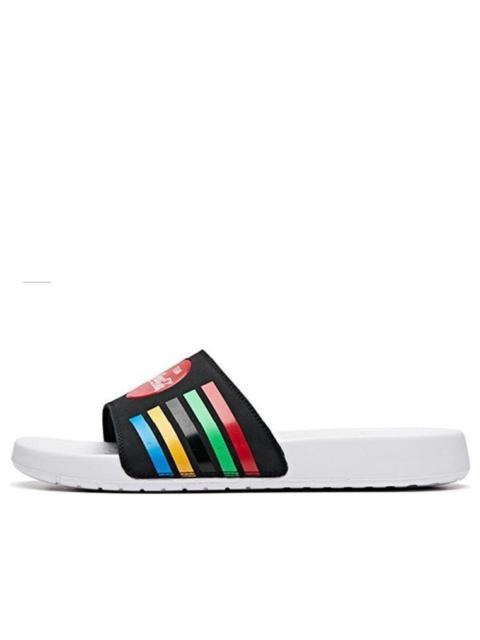 ANTA ANTA x Coca Cola Outdoors Slides 'Black Multi-Color' 912036966-8