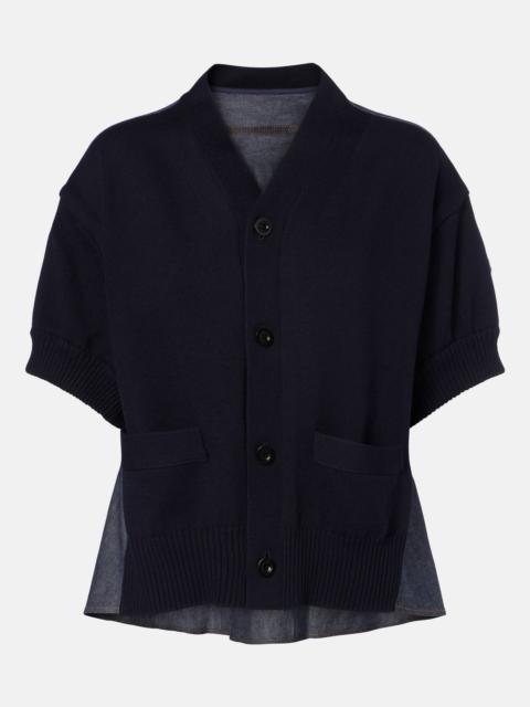 sacai Paneled shirt