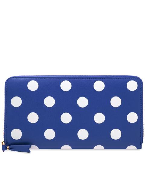 Comme Des Garçons Comme des Garcons Sa0111Pd Dots Printed Leather Zip Wallet