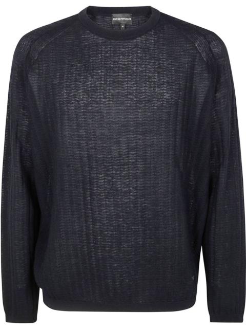 EMPORIO ARMANI crew-neck sweater