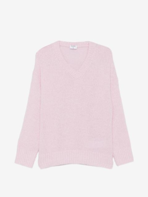 FILIPPA K Hairy V-neck knitted sweater