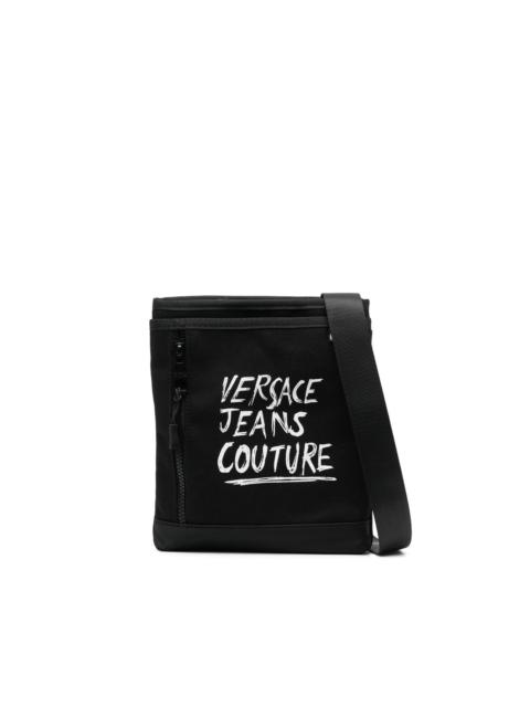 VERSACE JEANS COUTURE logo-print messenger bag