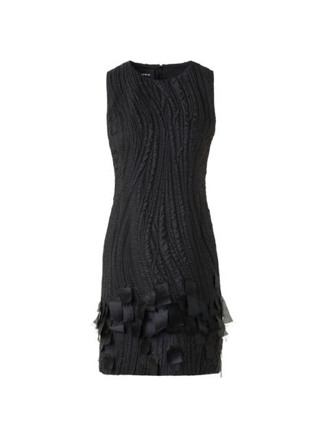 AKRIS Women's Textured Silk-Blend Sheath Dress - Black