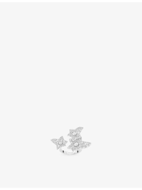 Boucheron Lierre De Paris 18ct White Gold And 1.47ct Diamond Ring