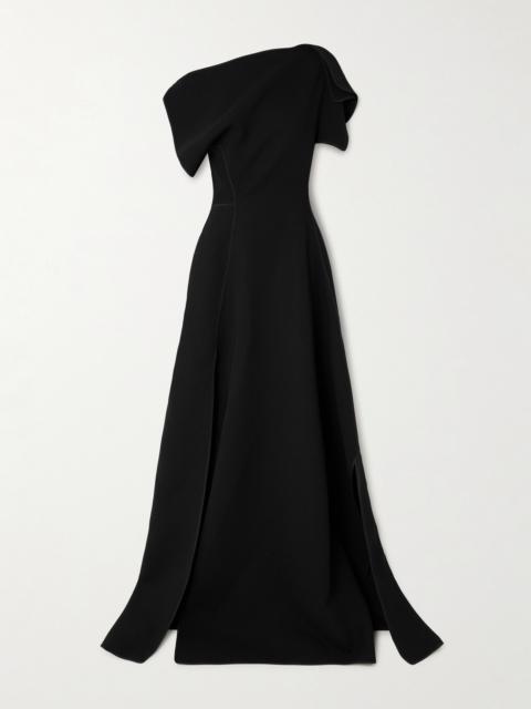 MATICEVSKI Synergy Off-the-shoulder Draped Crepe Gown