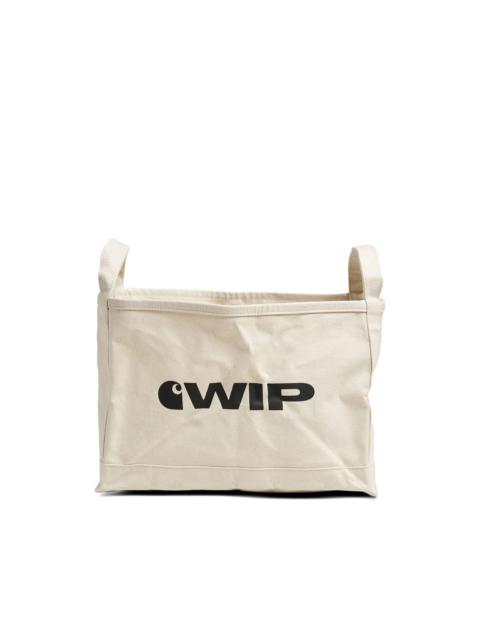 Carhartt WIP logo-print canvas storage bag