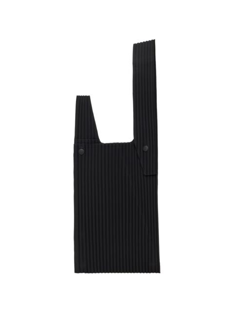 ISSEY MIYAKE Black Pleats Umbrella Bag