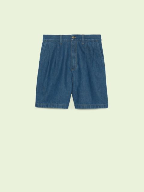 GUCCI Gucci Lovelight denim shorts