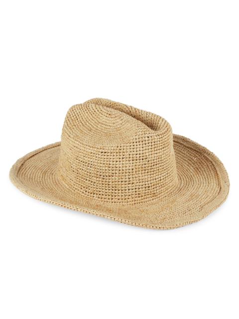 Lack of Color Women's Raffia Cowboy Hat - Natural