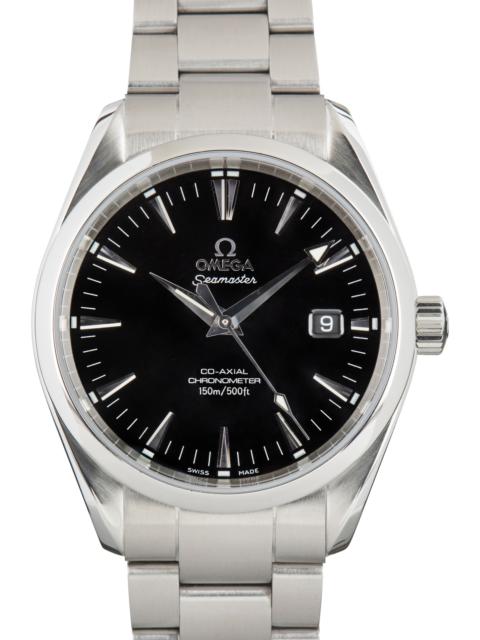 OMEGA Pre-Owned Black Dial Omega Seamaster Aqua Terra