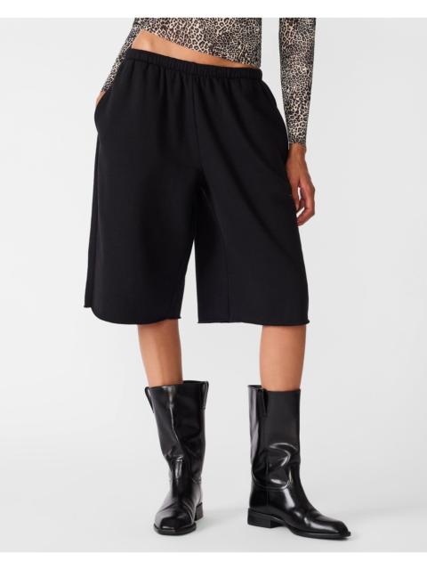 STEVE MADDEN FLEECE SWEAT SHORT BLACK