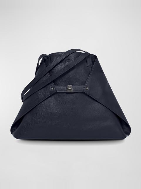 AKRIS Ai Medium Soft Leather Shoulder Bag
