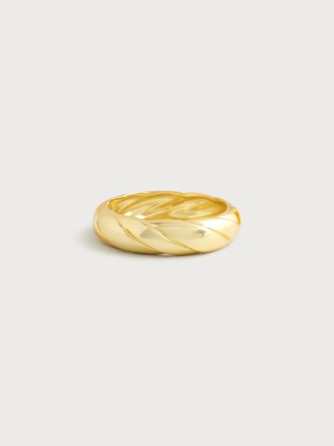 J.CREW Ridged cuff bracelet