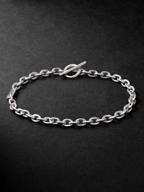 MAOR Plaun Link Sterling Silver Chain Bracelet Silver