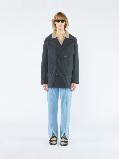 Nanushka BARTON - Upcycled tech-poplin jacket - Off-black