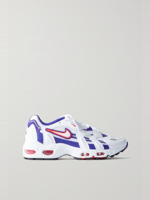Nike Air Max 96 II mesh, leather and suede sneakers