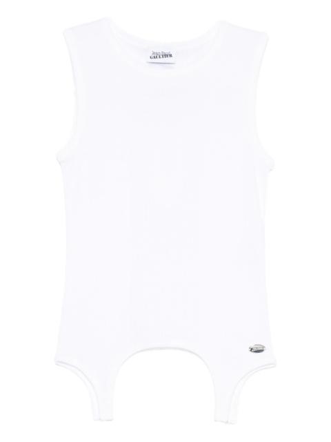 Jean Paul Gaultier Jean Paul Gaultier Appliqué-detail Cotton Top