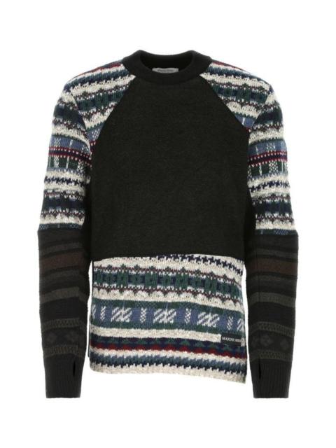 Multicolor wool sweater