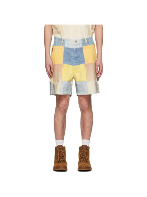 KidSuper Multicolor Check Shorts