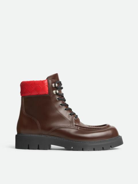 Bottega Veneta Haddock 레이스 업 발목 부트
