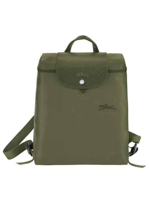 Longchamp Le Pliage Green M Backpack Forest - Recycled canvas