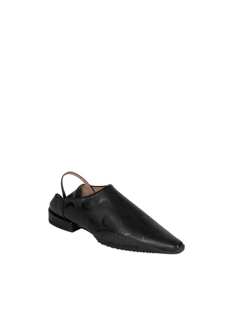 Marine Serre Flat Babouche With Rubber Outsole