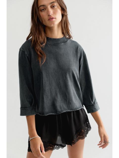 FREE PEOPLE We The Free Gracie Cropped Crew Neck Top