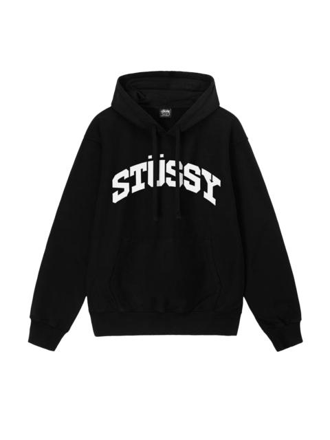 Stussy Block Sport Pigment Dyed Hoodie 'Black'