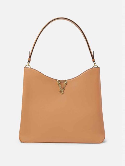 VERSACE Virtus Large Hobo Bag