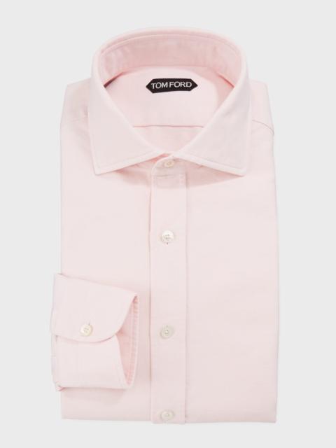 TOM FORD Men's Long-Sleeve Solid Dress Shirt