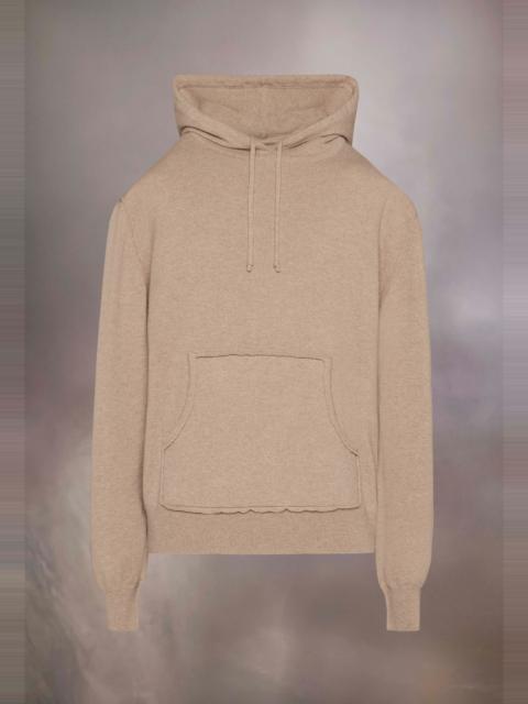 Cashmere hooded sweater